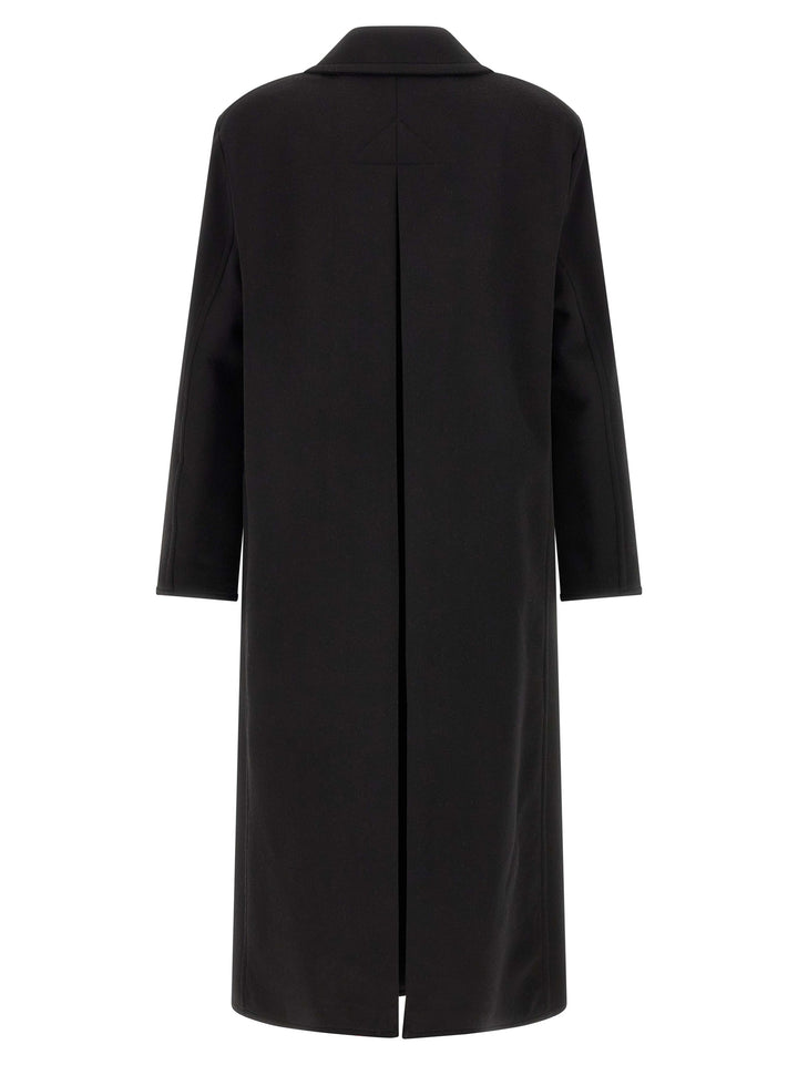 Tom Ford Luxury Melton Db Officer Trench e Impermeabili - Nero | 62d15190f0927026f30ba7e5988fa39f2460e435