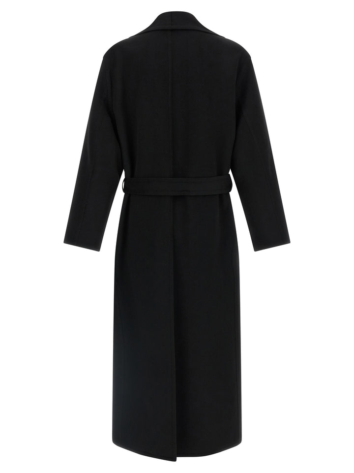 Tom Ford Cashmere Wool Coat Trench e Impermeabili - Nero | 92e88cf7a9e593e396be928e701a8e9caa8c91e6