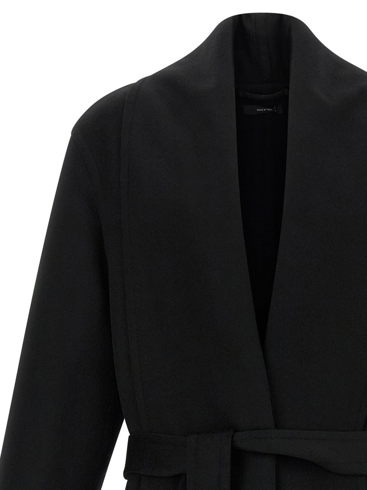 Tom Ford Cashmere Wool Coat Trench e Impermeabili - Nero | ecd6963b3bfb75a3b73f02640768cf64ecfe6adb