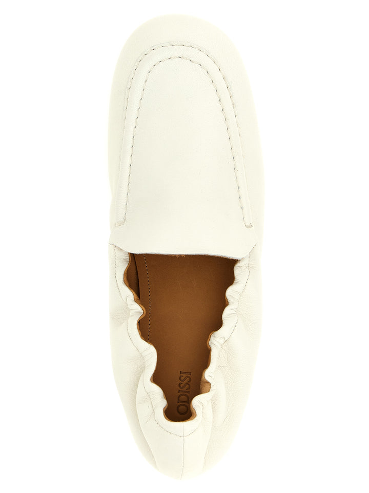 Odissi Siena Nappa Moccasins Mocassini - Bianco | 97d5570689d31b89ecbc7d374b944263008adeed