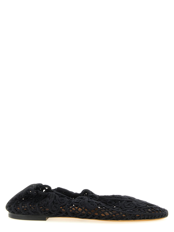 Iris Flat Shoes Nero