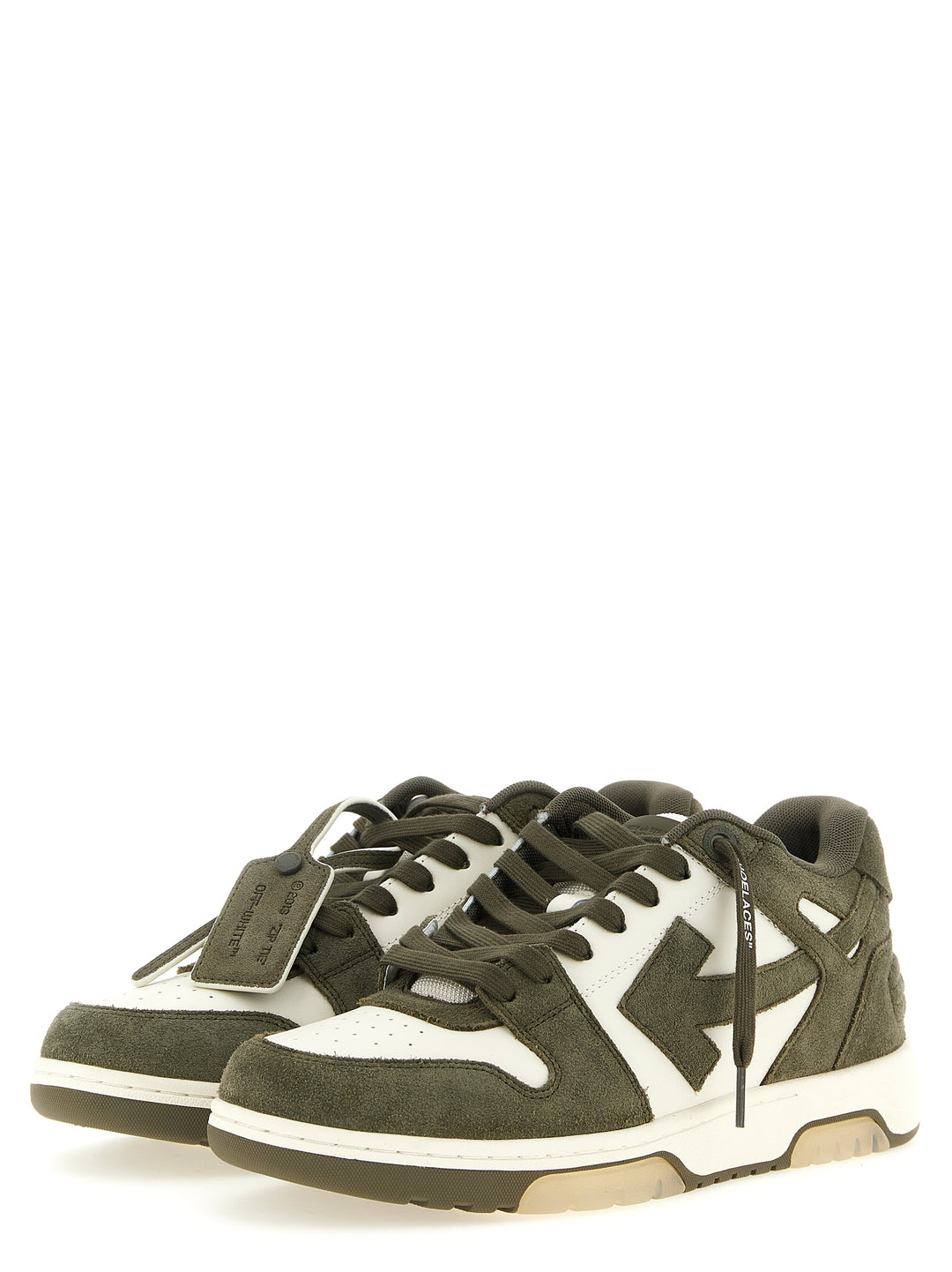 Off-White Out Of Office Sneakers - Verde | 77248ca730f091b4be72d8b4c30d907d81472213