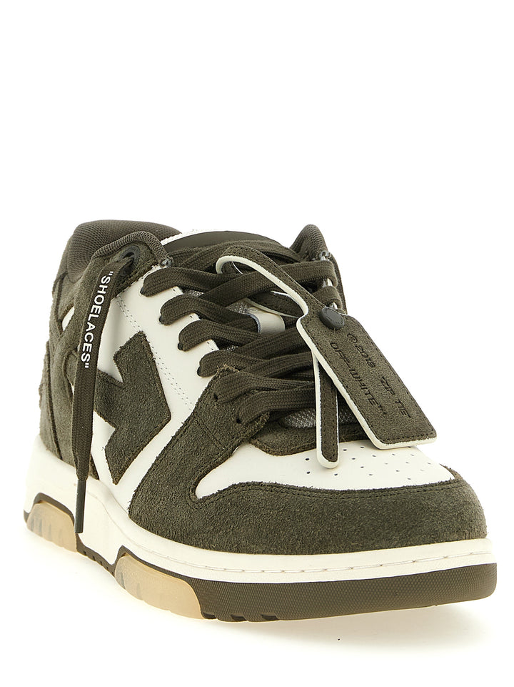 Off-White Out Of Office Sneakers - Verde | e3f14edbced7734a819a2a4f21995325f9fe97f1