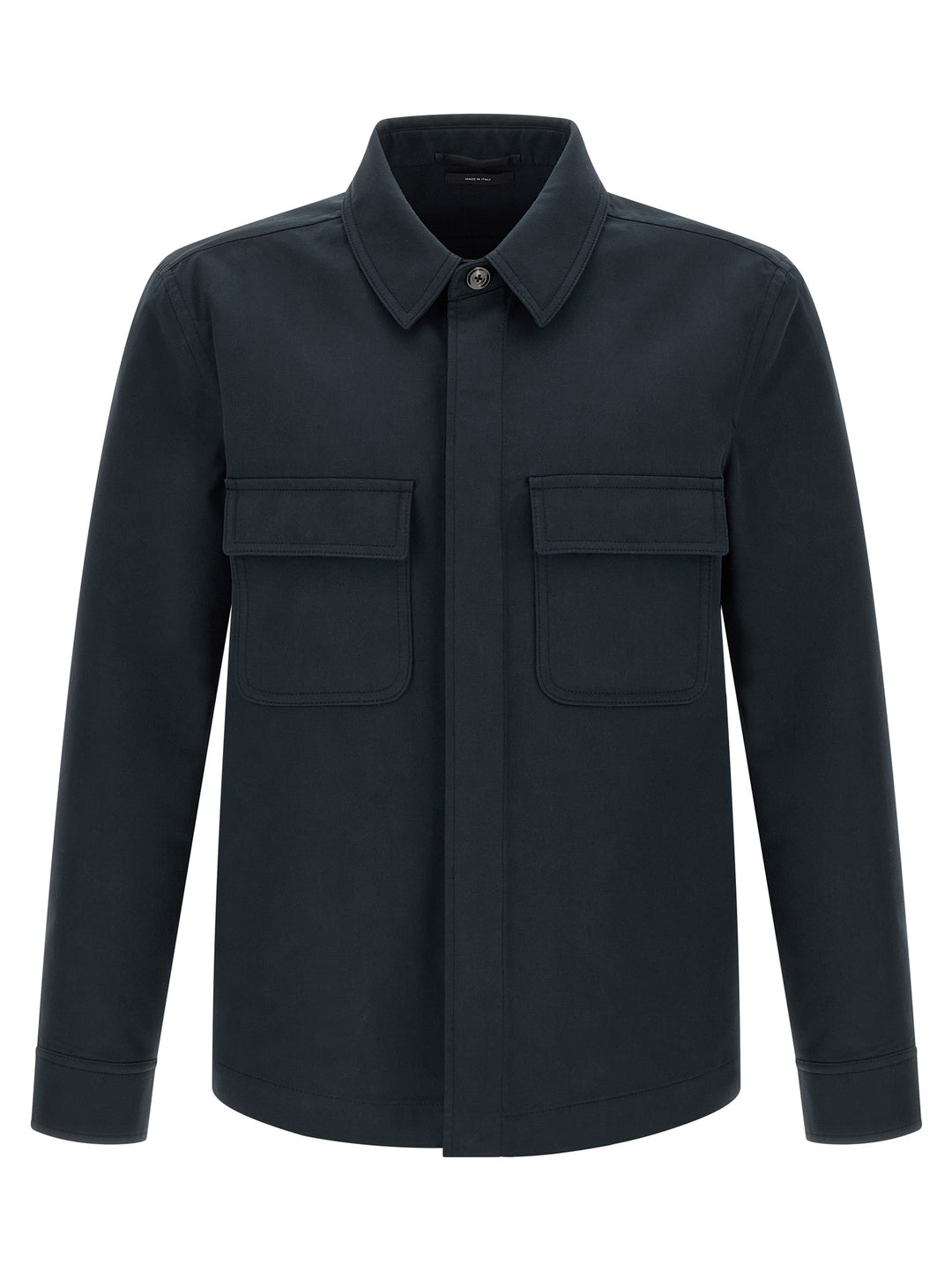 Tom Ford Twill Overshirt Camicie - Blu | 0f07359b1f2631a057fe47200718f6d207a6883e