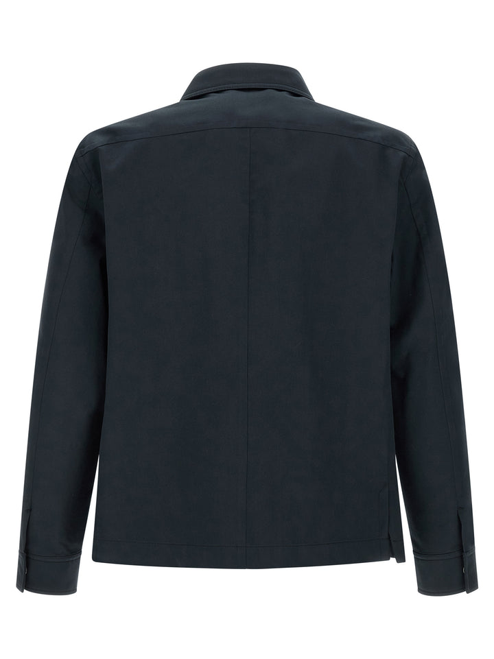 Tom Ford Twill Overshirt Camicie - Blu | fdcf97e90831e9641ea4bfea3c881f298dafb377