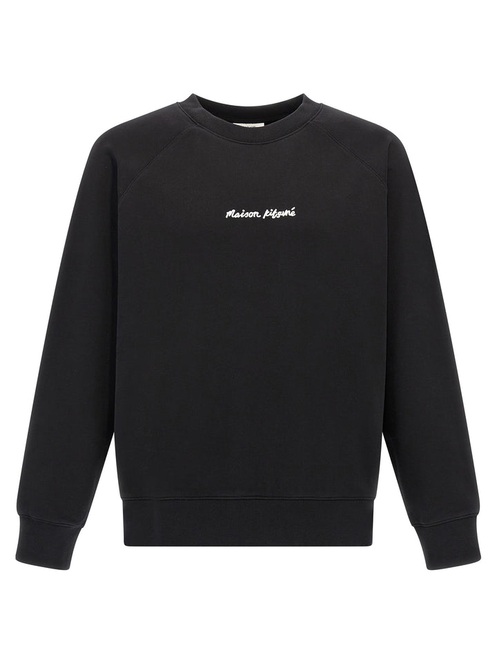 Maison Kitsune Logo Embroidery Felpe - Nero | 1b4cc1affaea9a6b5e37f55e6c46ba01bf22ba4e