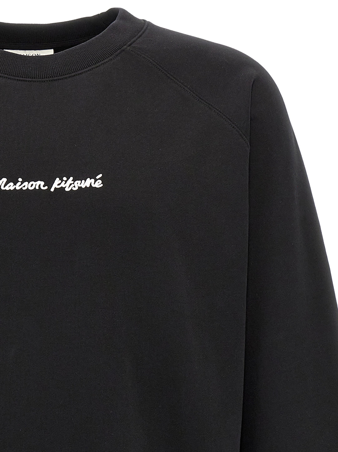 Maison Kitsune Logo Embroidery Felpe - Nero | f54d2282b76f0a9c35978d9d30a0181f50c44a5e
