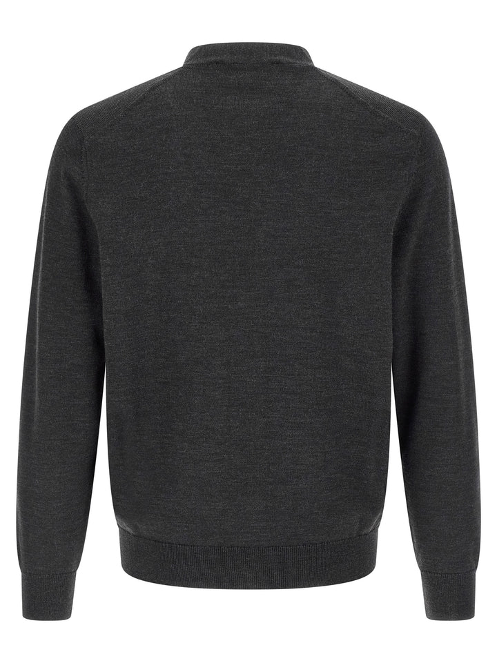 Maison Kitsune Double Fox Maglioni - Grigio | b91ad004e420d68ab37b6d1c7e63620c264d8f3e