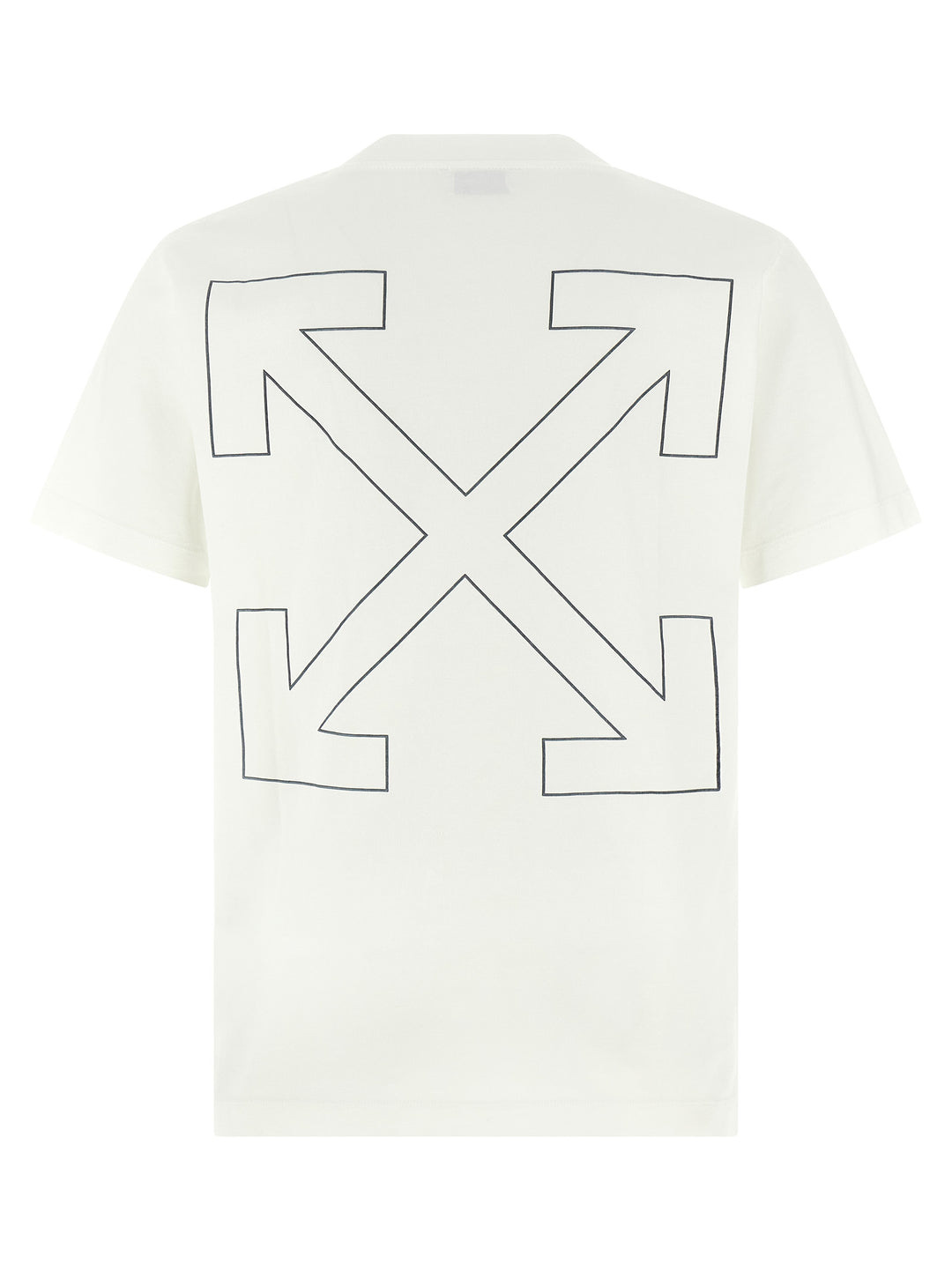 Off-White Outline Arrow Slim T shirt - Bianco | ca55e140841317beadd0ce5f423b9bfde695102a