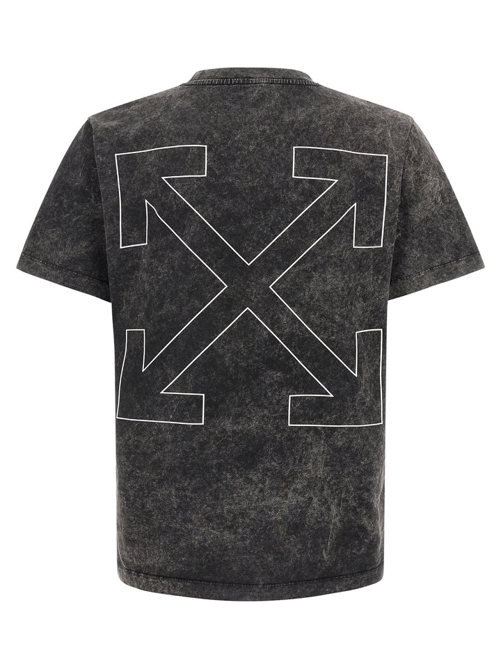 Off-White Outline Arrow T shirt - Nero | 27eb63a1fc5694e1f7560f90a3f1fc3a1ead92a6