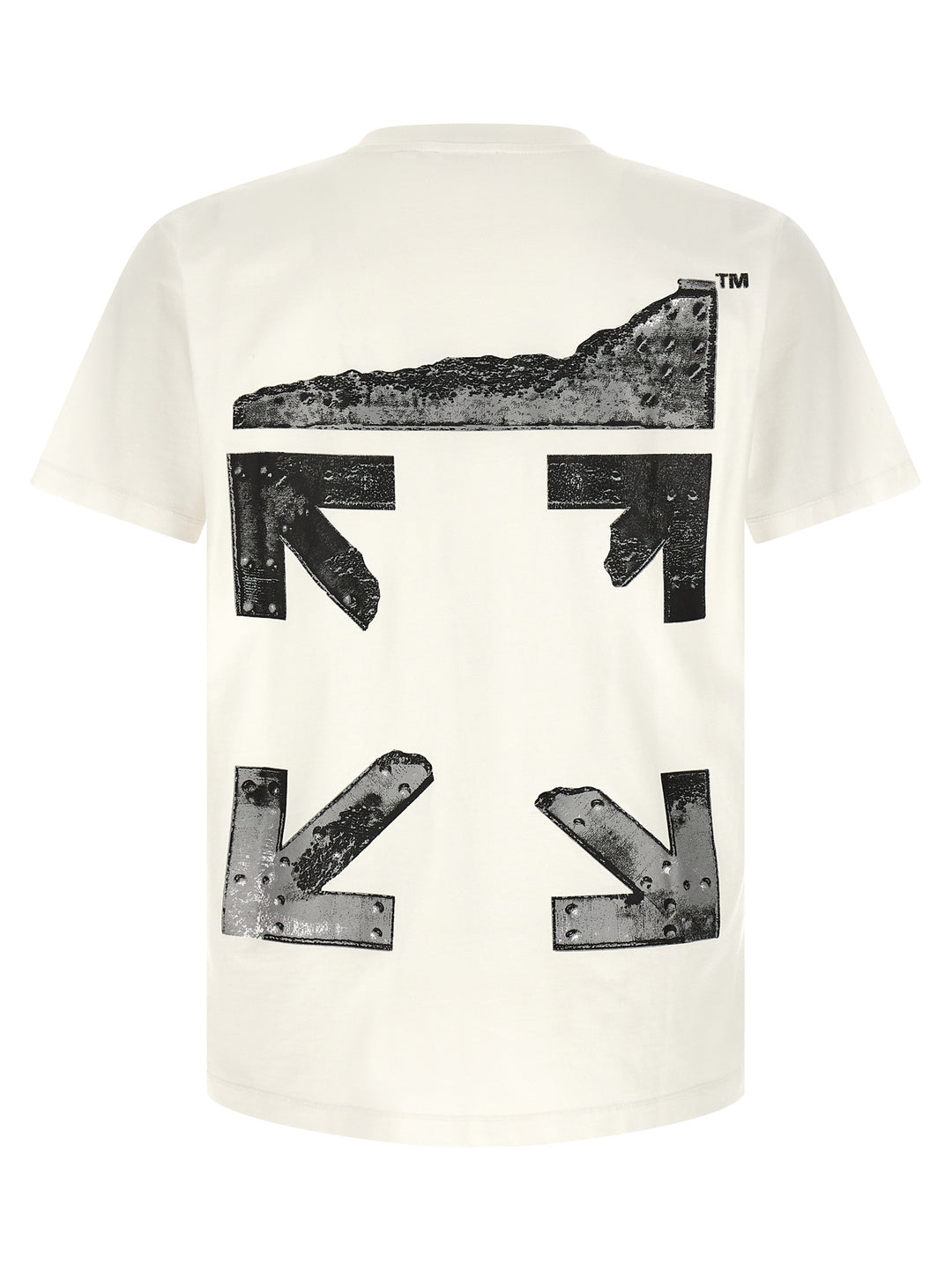 Off-White Metal Arrow T shirt - Bianco | 90d15d8351dbefff555e19aa83d593185354ae13