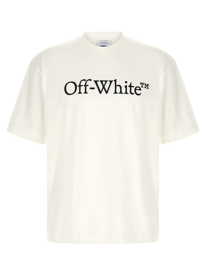 Off-White Big Bookish Skate T shirt - Bianco/Nero | e4b17114ce418e1328f33041f6a953a66ccf7f5d