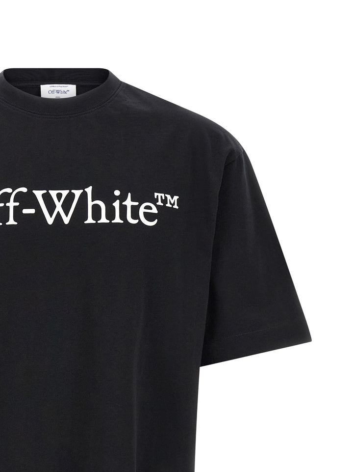 Off-White Big Bookish Skate T shirt - Bianco/Nero | 7812fea1ea14f13b89a930ce3aead696fd090f62