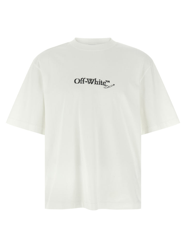 Off-White Scribble Arrow Skate T shirt - Bianco/Nero | 3014698ac6af96f83c4ca8e3096a4bf8090ef38c