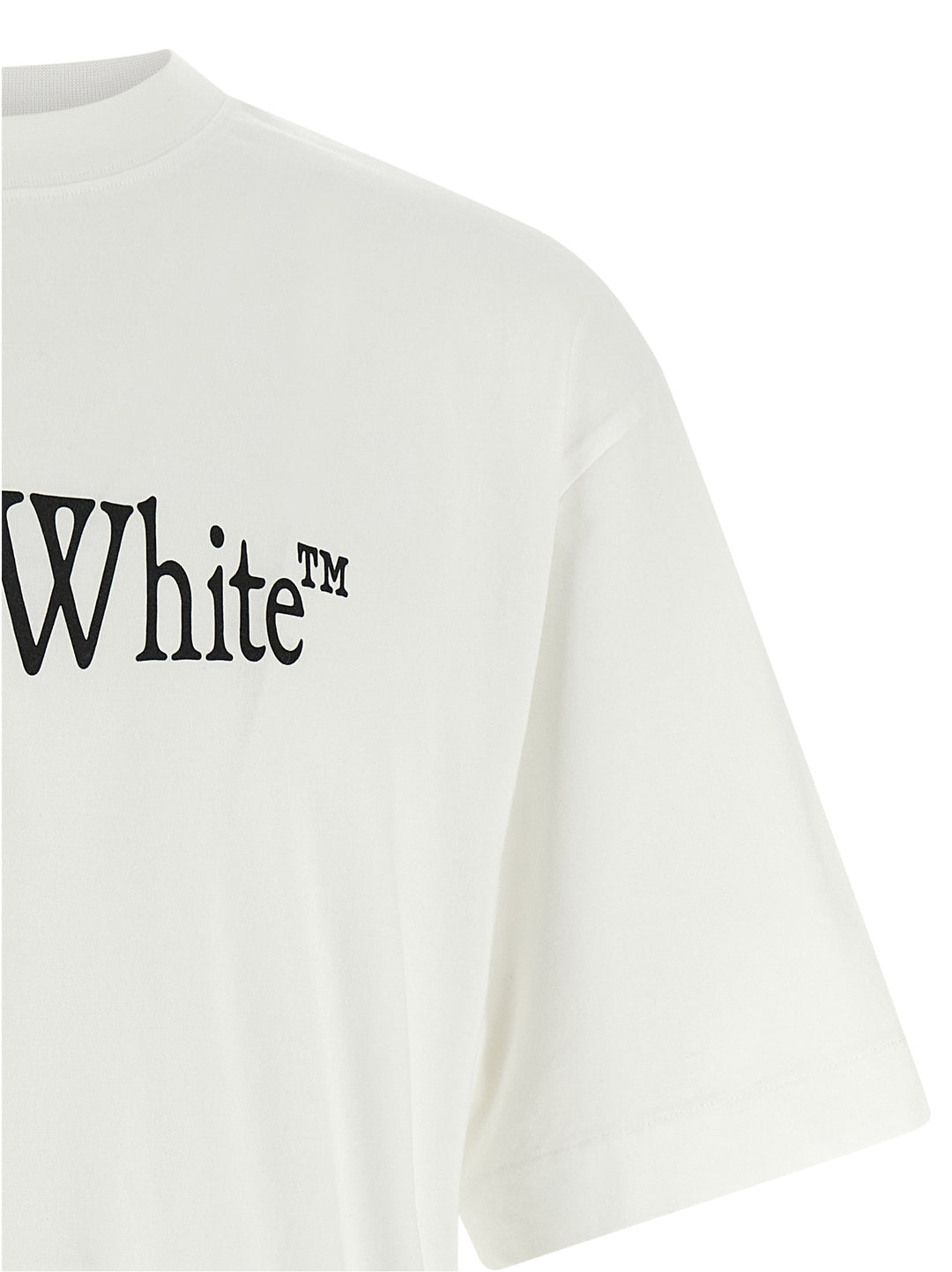 Off-White Run Arrow T shirt - Bianco/Nero | 45f42c5f9d8c4e012c7982b0128a3a8bd66b4d50
