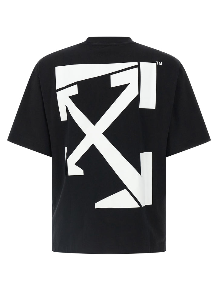 Off-White Run Arrow Skate T shirt - Bianco/Nero | c565d30c4a76ec5166c05fde807d6072ff9e9bec
