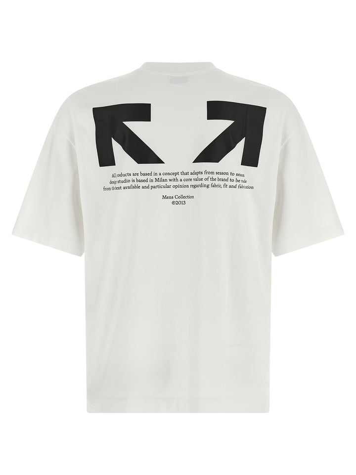 Off-White Half Arrow Skate T shirt - Nero | ea2b89cb6766f45072758836d9185393afa50eb6