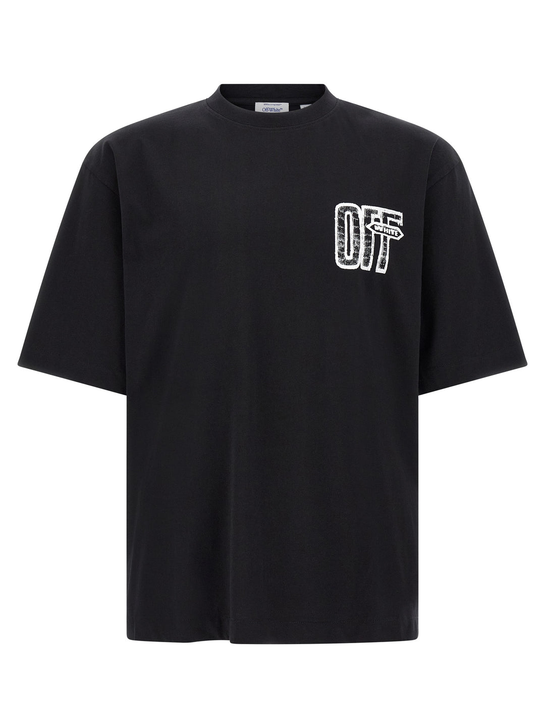 Off-White Motion Arrow Skate T shirt - Nero | a8ea6770c70a45b46770df2cb3232626ff3e94b4