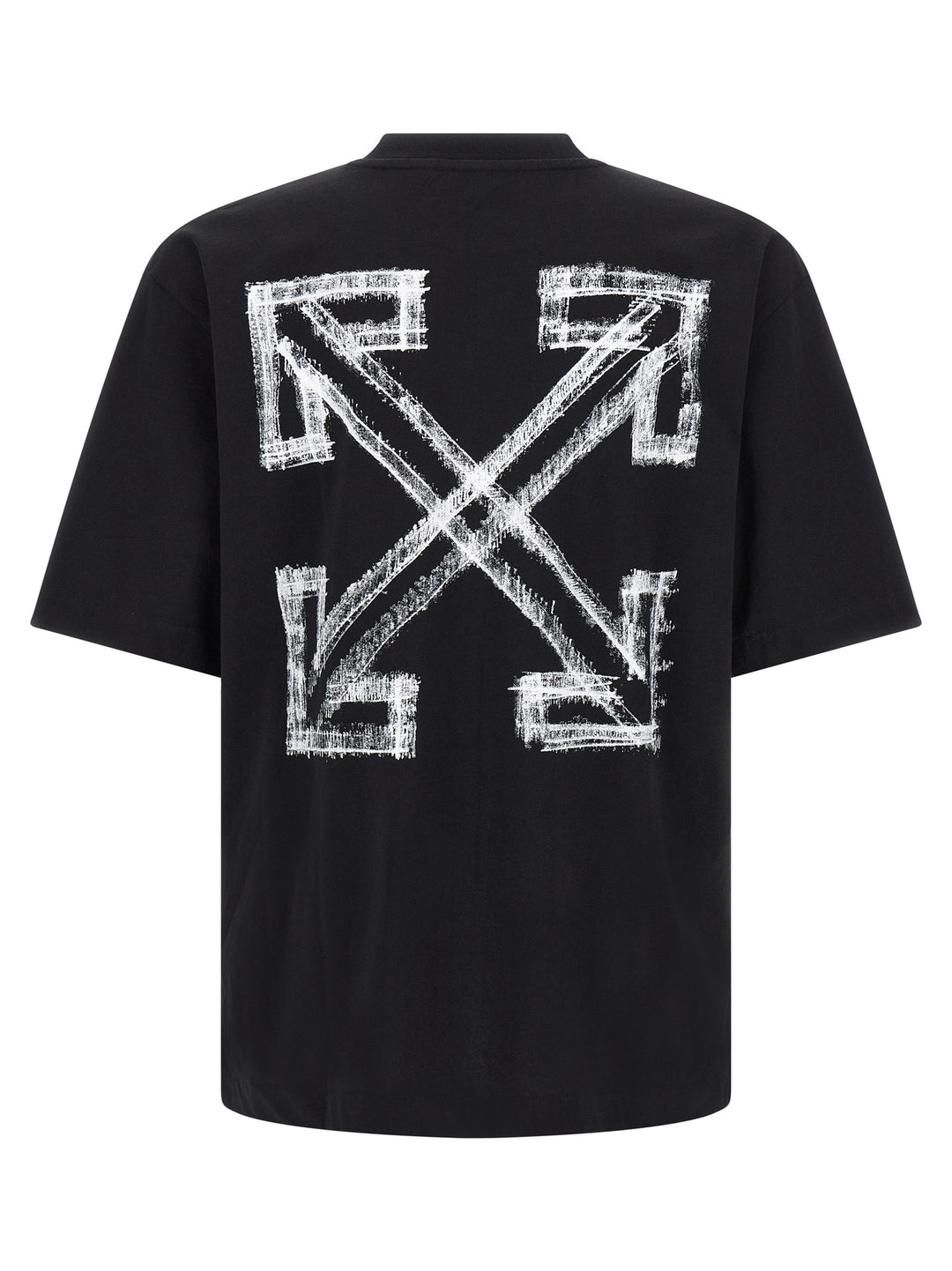 Off-White Motion Arrow Skate T shirt - Nero | 164c723a91f09ff9809236592642fb909d9a1342