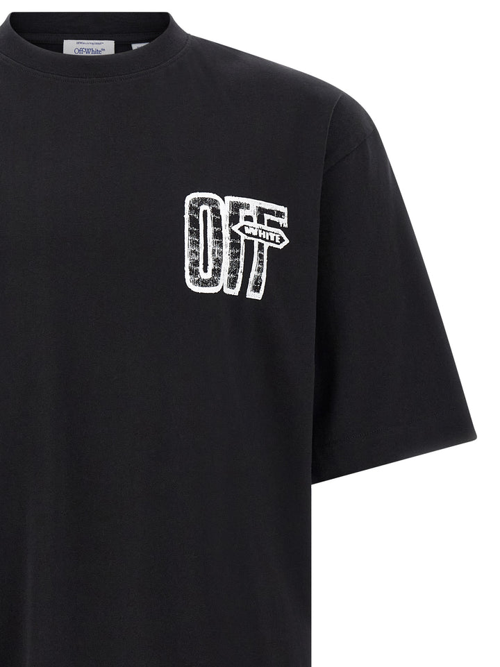 Off-White Motion Arrow Skate T shirt - Nero | 73ca5a4dfd74932e33ffa8ef7a115ecc30e58ec2