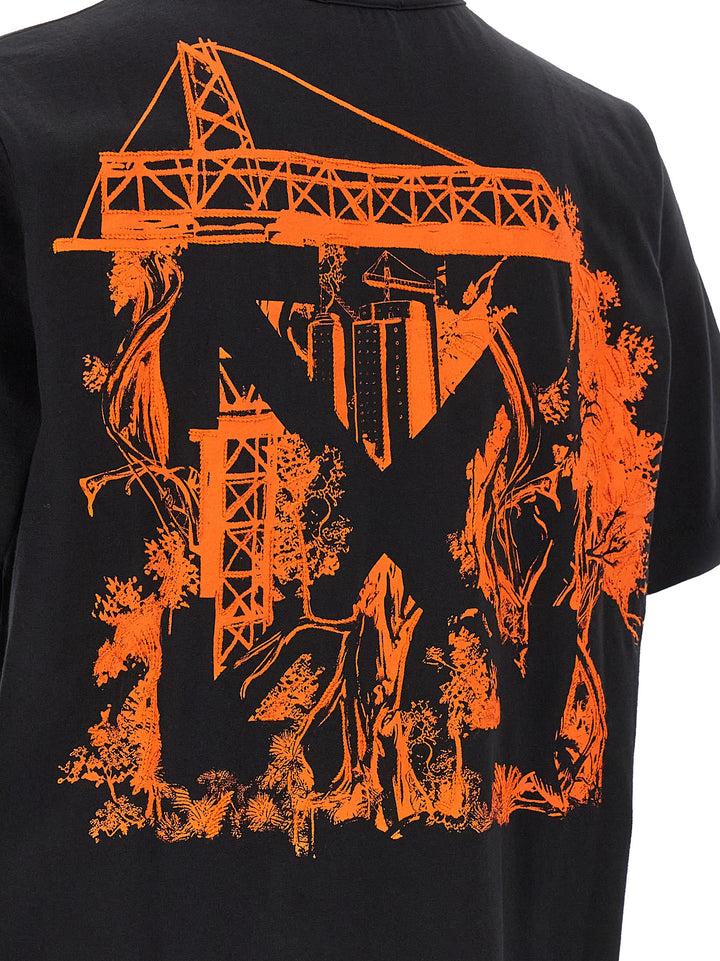 Off-White City Nature T shirt - Nero | 8089068d4e35057a84dd5059727d05efa6939776