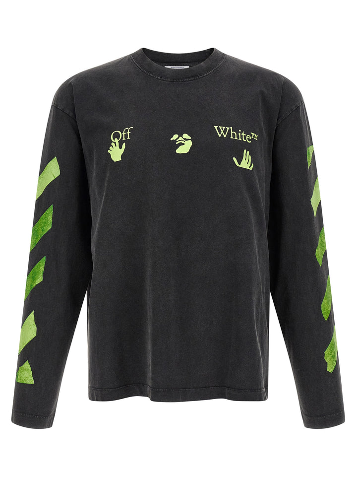 Off-White Bacco Arrow Skate T shirt - Nero | b441395e9bda0283d930d126aacc310e38462bb2