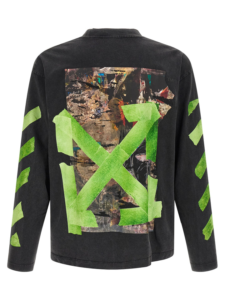Off-White Bacco Arrow Skate T shirt - Nero | bfd4b1e7bdc39a3ca50324154617d4c0198fe3a0
