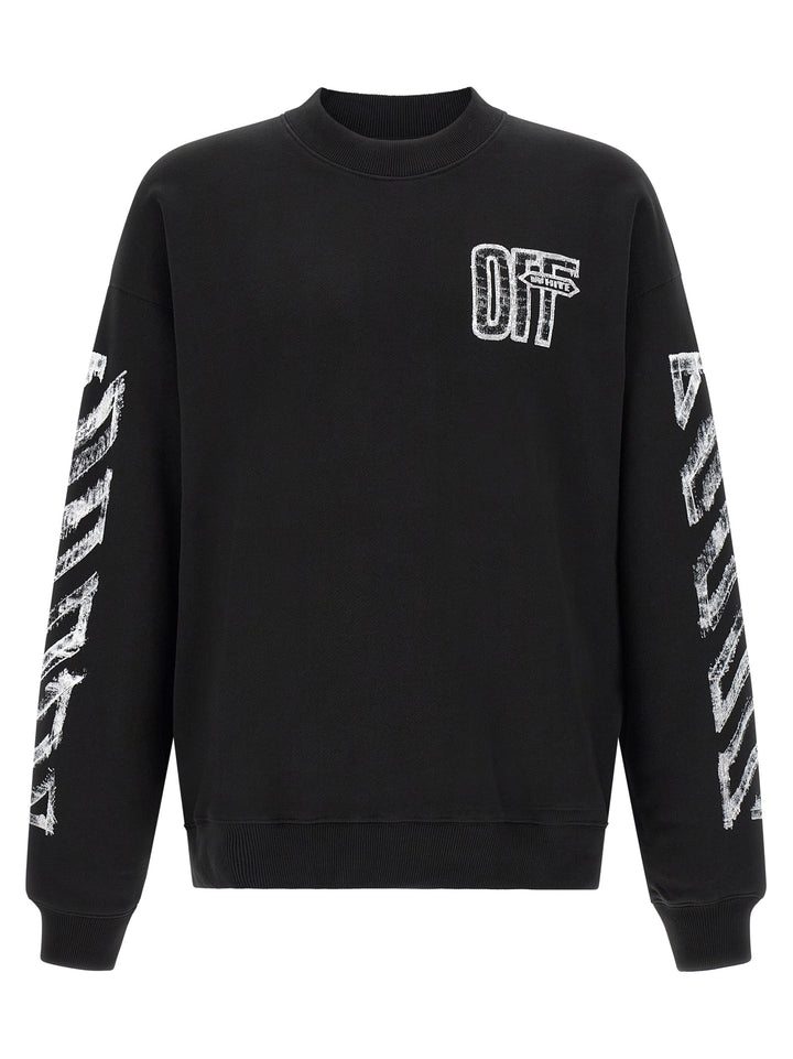 Off-White Motion Arrow Skate Felpe - Nero | 65f022a5e809a5f45895c1fdf9c96e2d03669c14