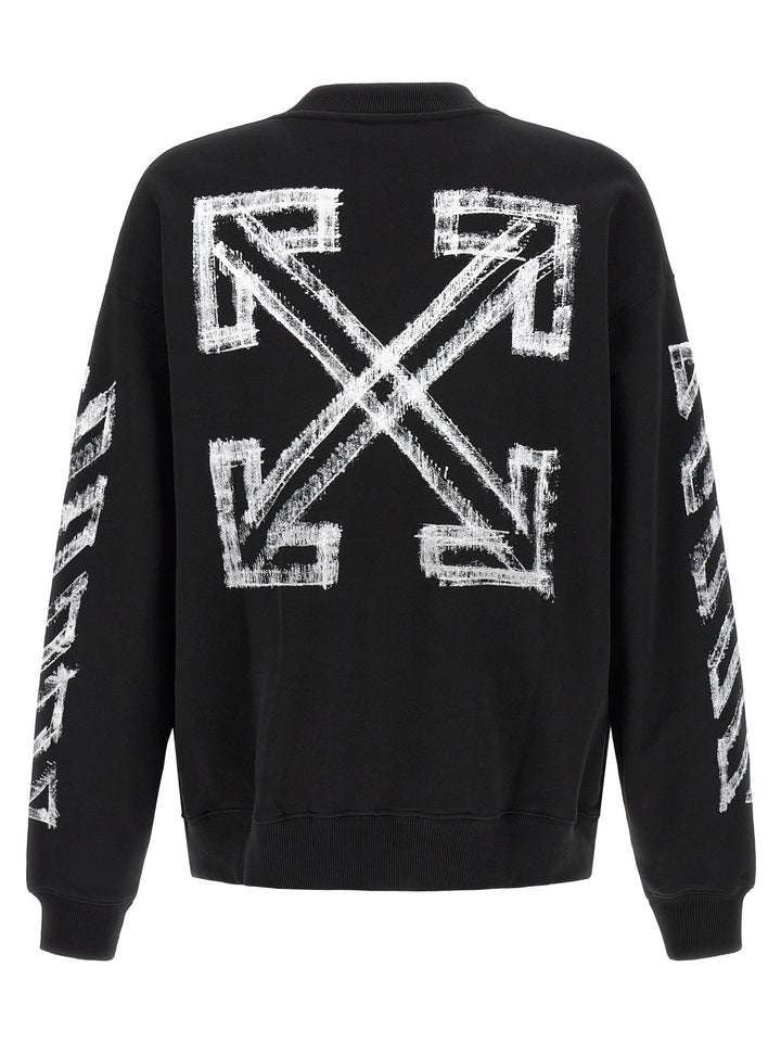 Off-White Motion Arrow Skate Felpe - Nero | 7836bd06ea1dfc8b9c1e592439c17c68c91c93bb