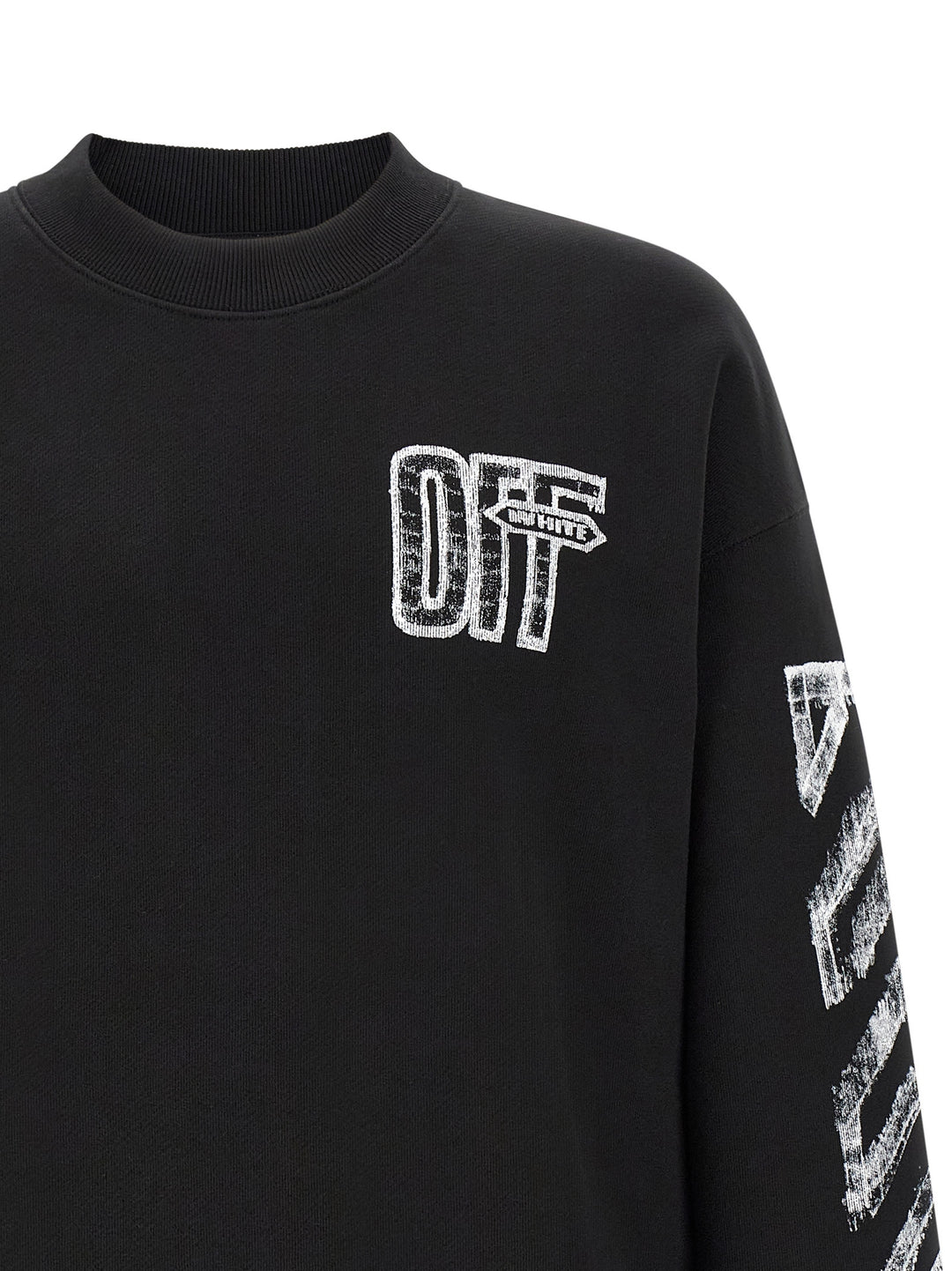 Off-White Motion Arrow Skate Felpe - Nero | cf66e1cdee7af7979676e9159f51fa483437e387