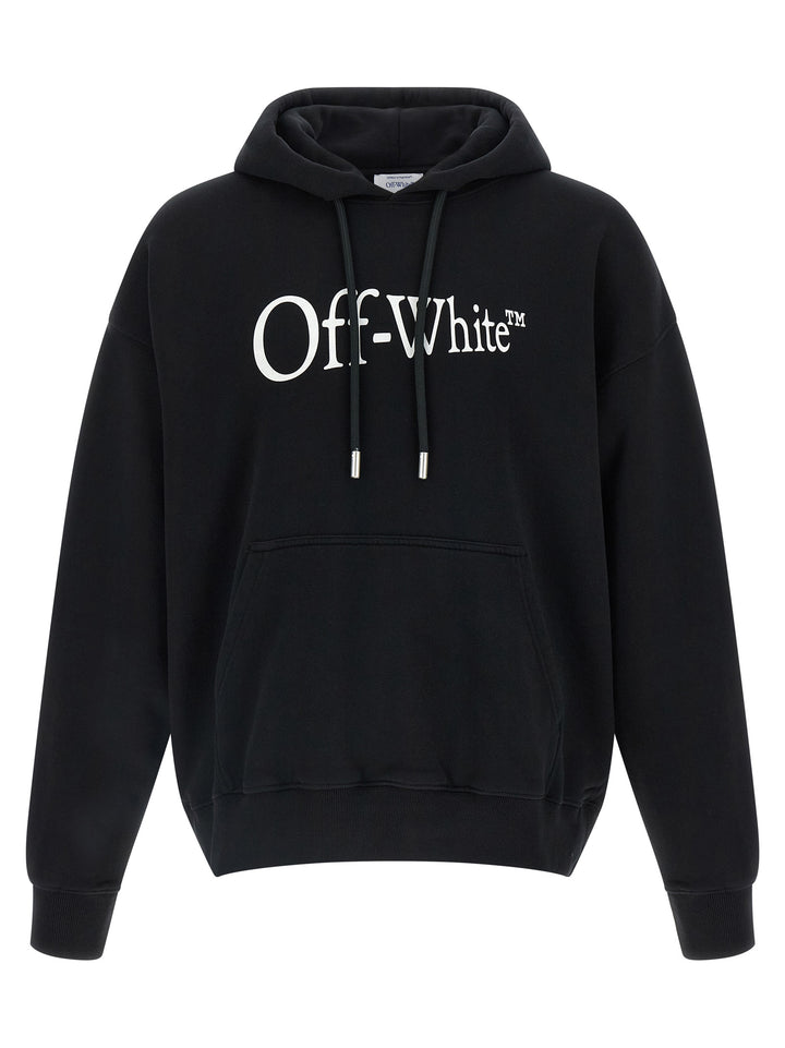 Off-White Run Arrow Skate Felpe - Bianco/Nero | 9ea3ebb4334e466cce9708ac131543db503d2e55