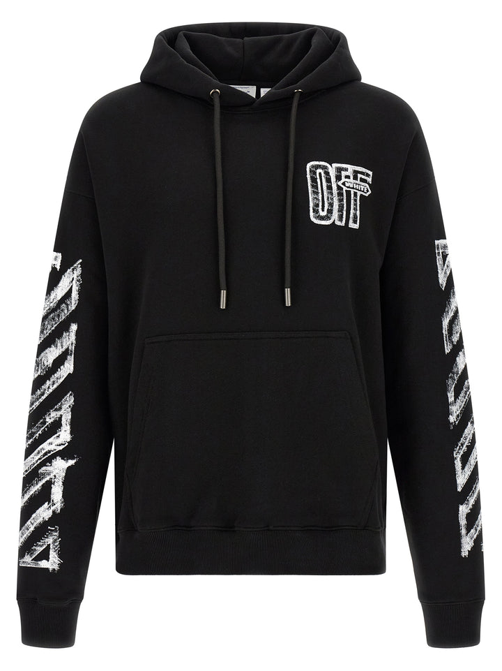 Off-White Motion Arrow Skate Felpe - Nero | 3e599cb7678200a7c20758f0edc94d687297ef40