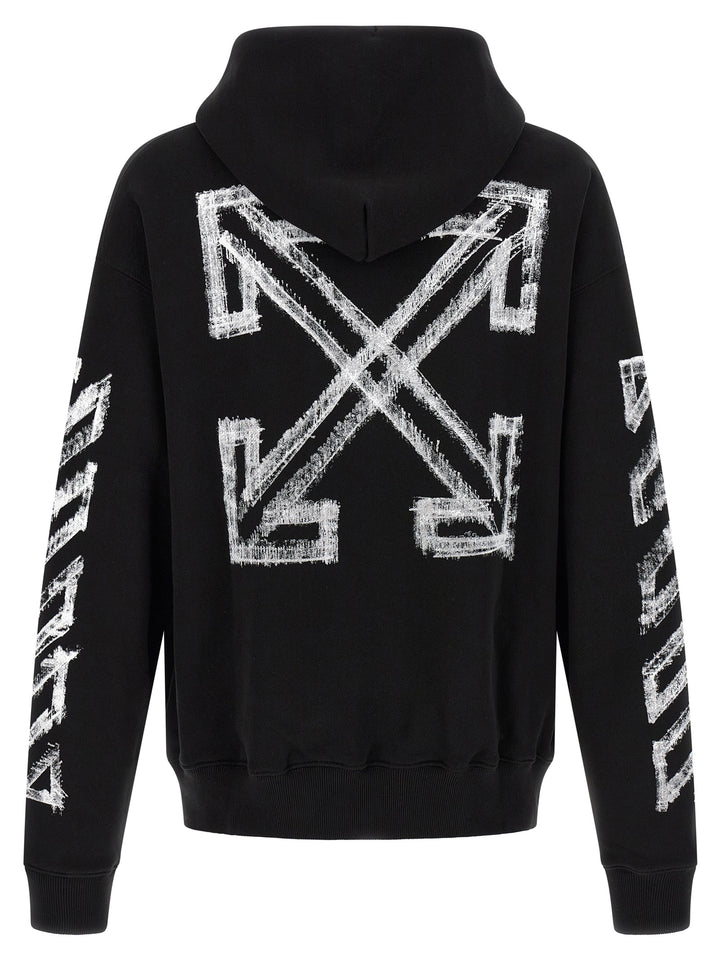 Off-White Motion Arrow Skate Felpe - Nero | 99ab7ecc29abe6f70daf28341a9309641b9c1aea