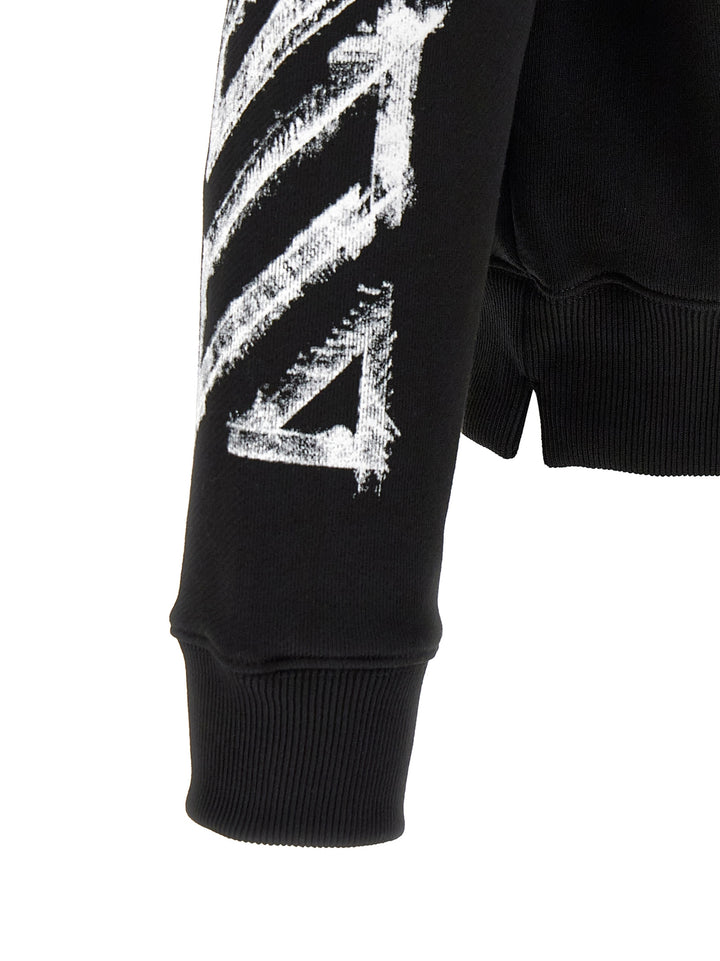 Off-White Motion Arrow Skate Felpe - Nero | bbeca7c3abf1f9800e665407707d854a0fdb4893