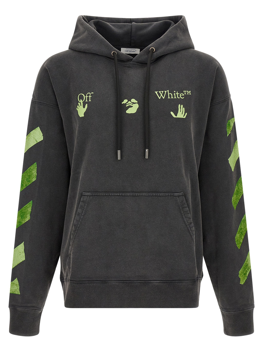 Off-White Bacco Arrow Skate Felpe - Grigio | 547af68ec6736fbd9d0750601a68575538491075