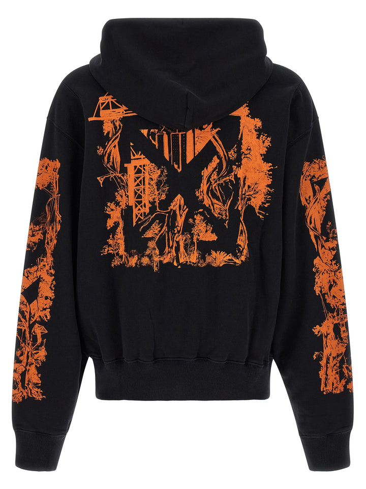 Off-White City Nature Felpe - Nero | c748dda5cf4dd515e71028ba725c78d1a9601616