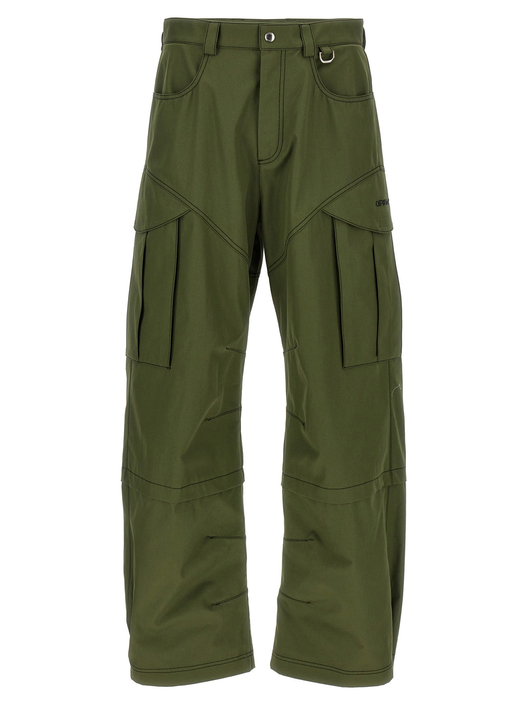 Off-White Arr Cot Straight Cargo Pantaloni - Verde | d77b8cd43040d18309022e8b5c2b7b7e5f169957