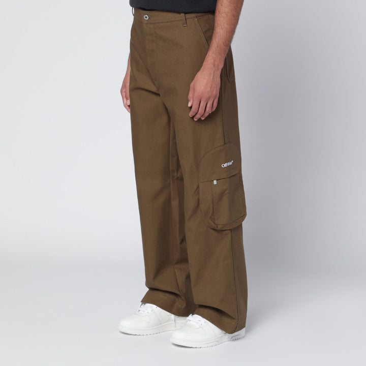 Off-White™ Pantaloni - Verde | 889dc7b2b205072ae9680c06d5cf2e5ab9bc36a1