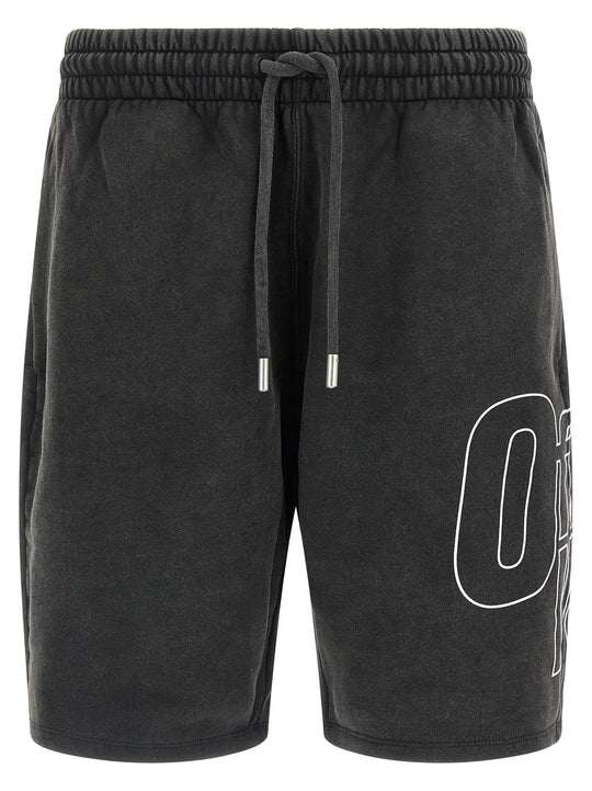 Outline Arrow Skate Bermuda E Short Nero