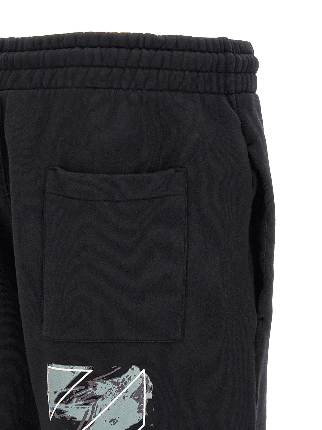 Off-White Paint Diag Skate Bermuda e Short - Nero | 0ea5e08bcdb6ac0c4441b07921681b49b6e6a0c4