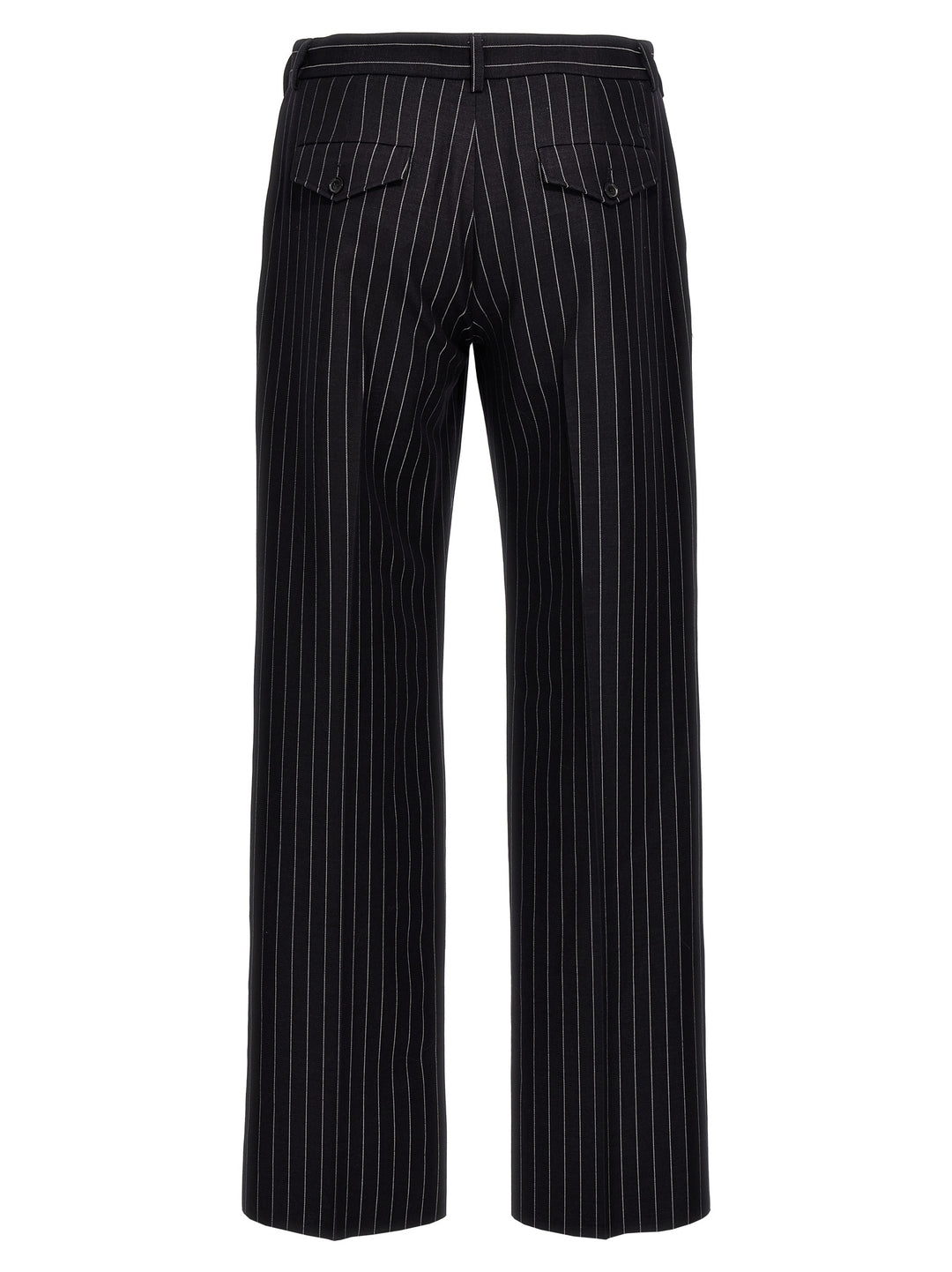 Off-White 23 Pinstripes Pantaloni - Blu | 98aa3256c7563c8b1d499c9adba14234810992b5