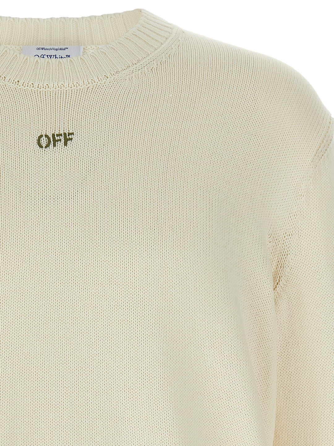 Off-White Diag Outline Maglioni - Beige | 042009fcd964a7748c5ed01a2410058cfe2dae5a