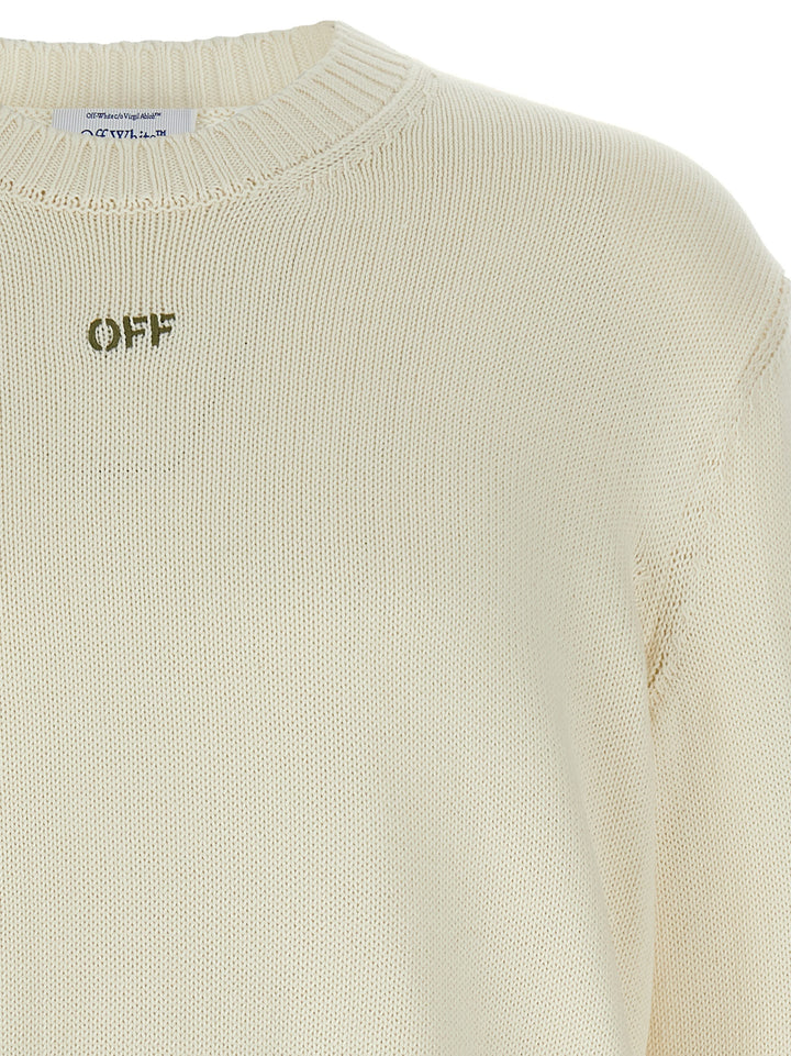 Off-White Diag Outline Maglioni - Beige | 042009fcd964a7748c5ed01a2410058cfe2dae5a