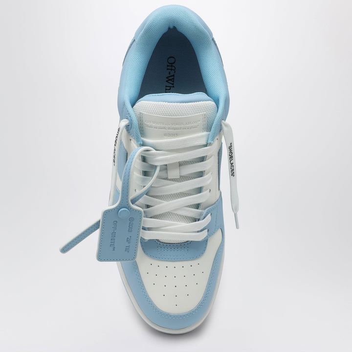 Off-White Weiß/Hellblaue Out Of Office Sneakers
