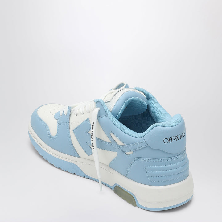 Off-White Weiß/Hellblaue Out Of Office Sneakers