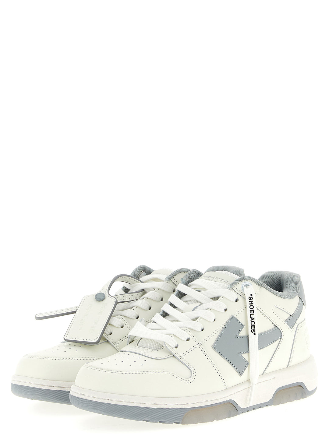 Off-White Out Of Office Sneakers - Grigio | e639370c692b553b702b3ca6f921edbc748b8254
