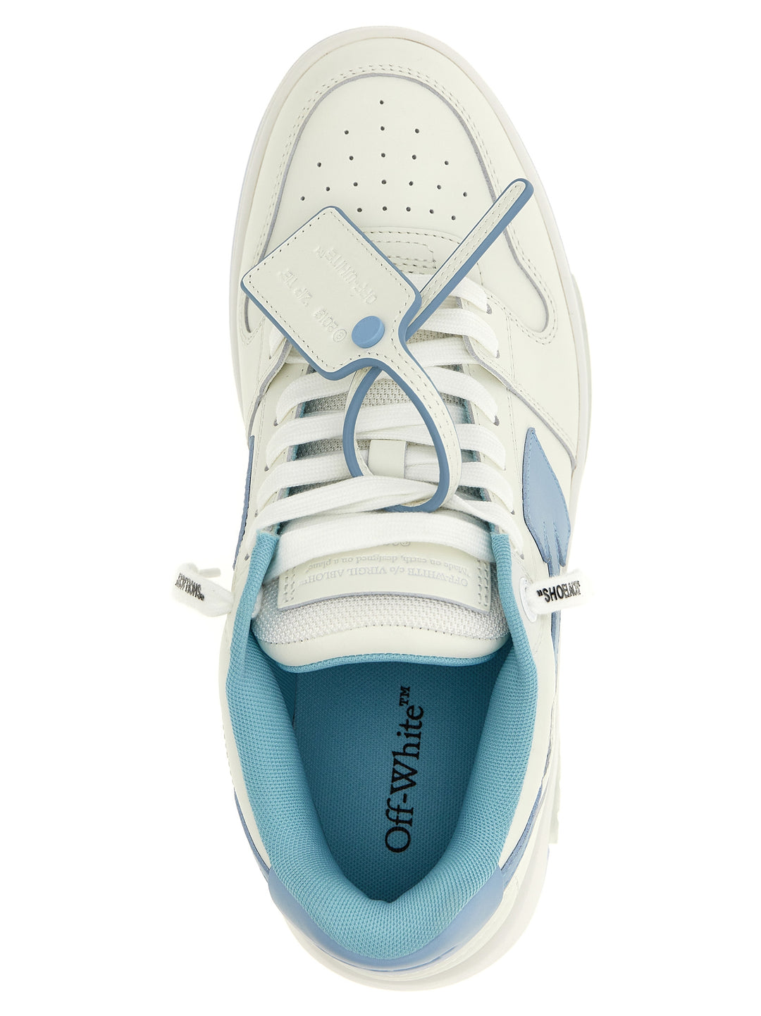 Off-White Out Of Office Sneakers - Celeste | 3b953a0cc815960aa6430d7f11f405458664b7c6