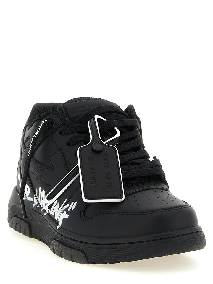 Off-White Out Of Office For Walking Sneakers - Bianco/Nero | ea6da3aa2941b883a920743c1c0b5725e5b37074