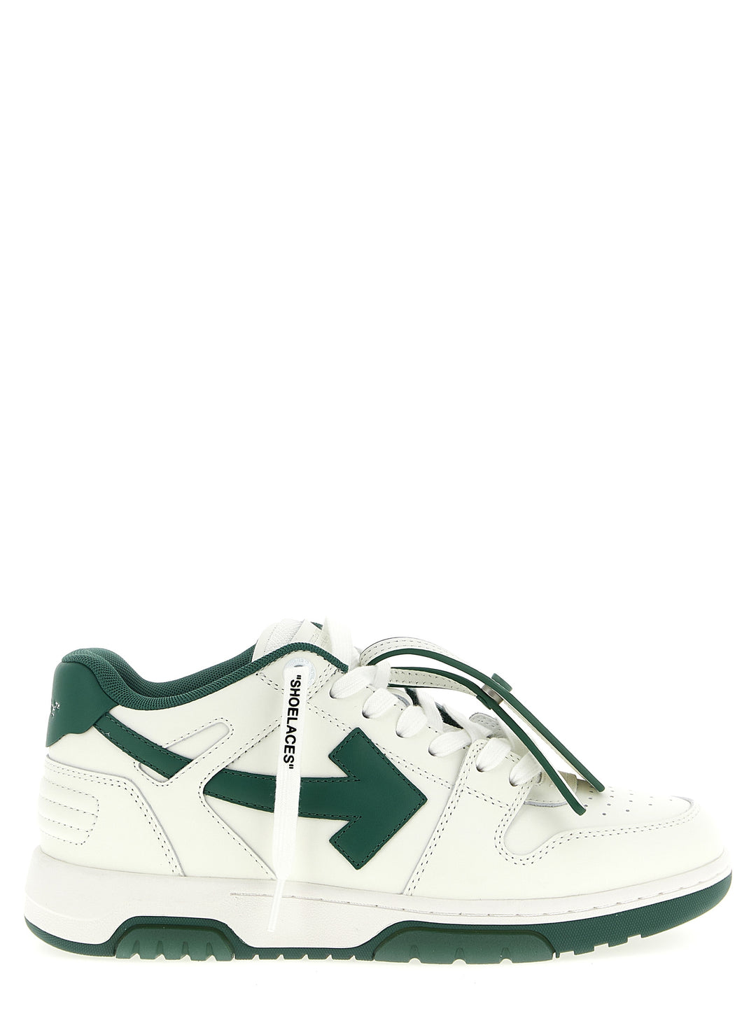 Off-White Out Of Office Sneakers - Verde | 9fe89a55f3843f5c5d1e418b6a40fcbbc27169b3
