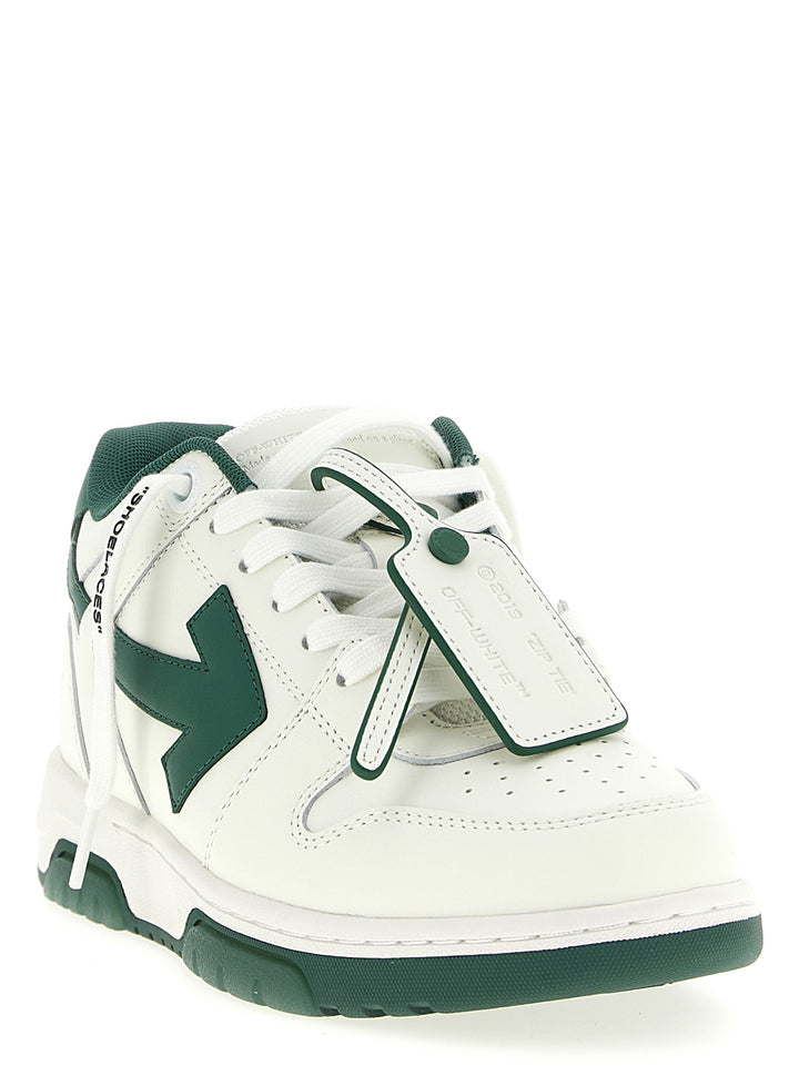 Off-White Out Of Office Sneakers - Verde | 60108cd156583cf088a2214082d3763233b0b4be